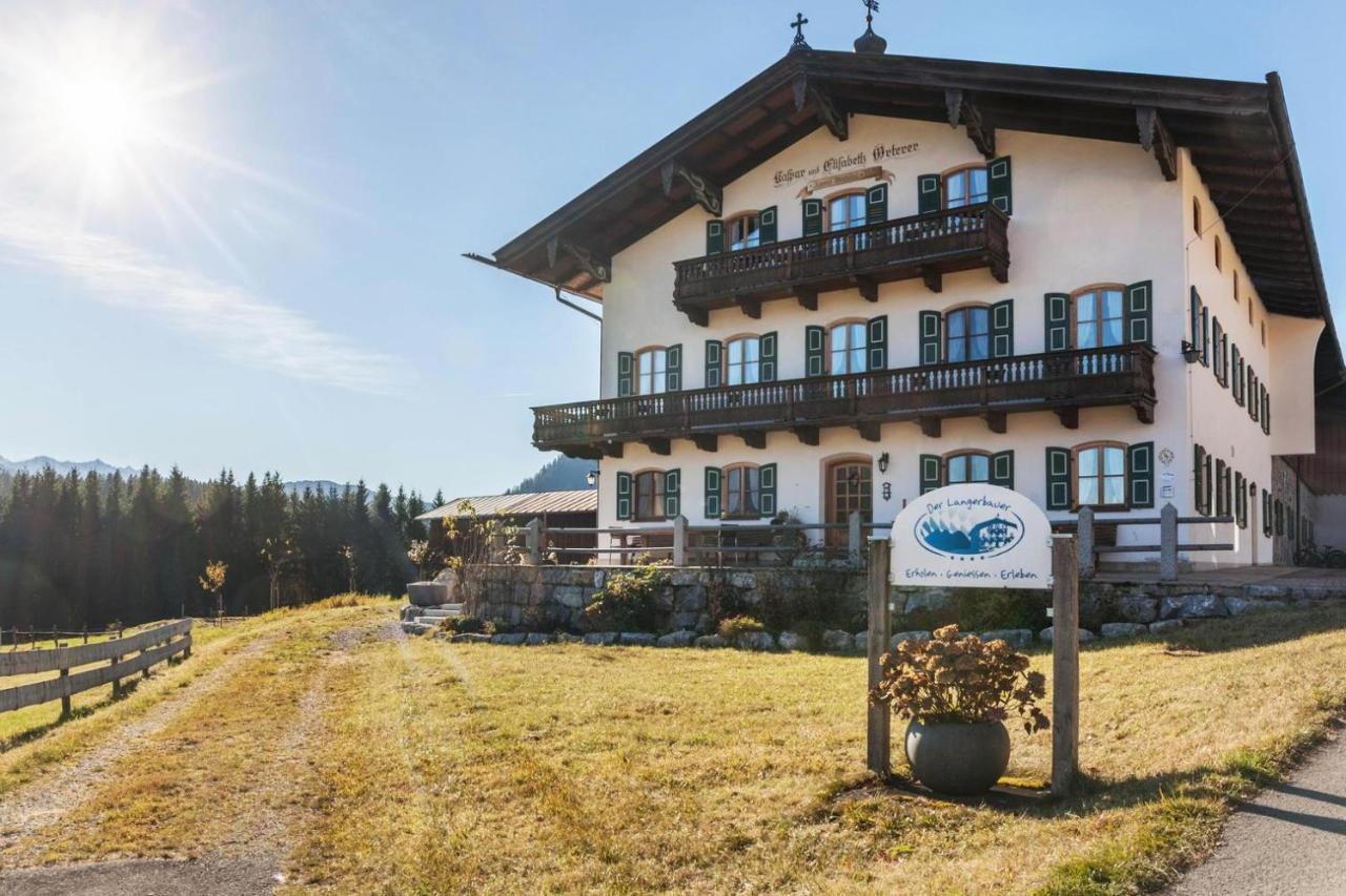 Ferienwohnung Guffertblick ヤヘナウ エクステリア 写真