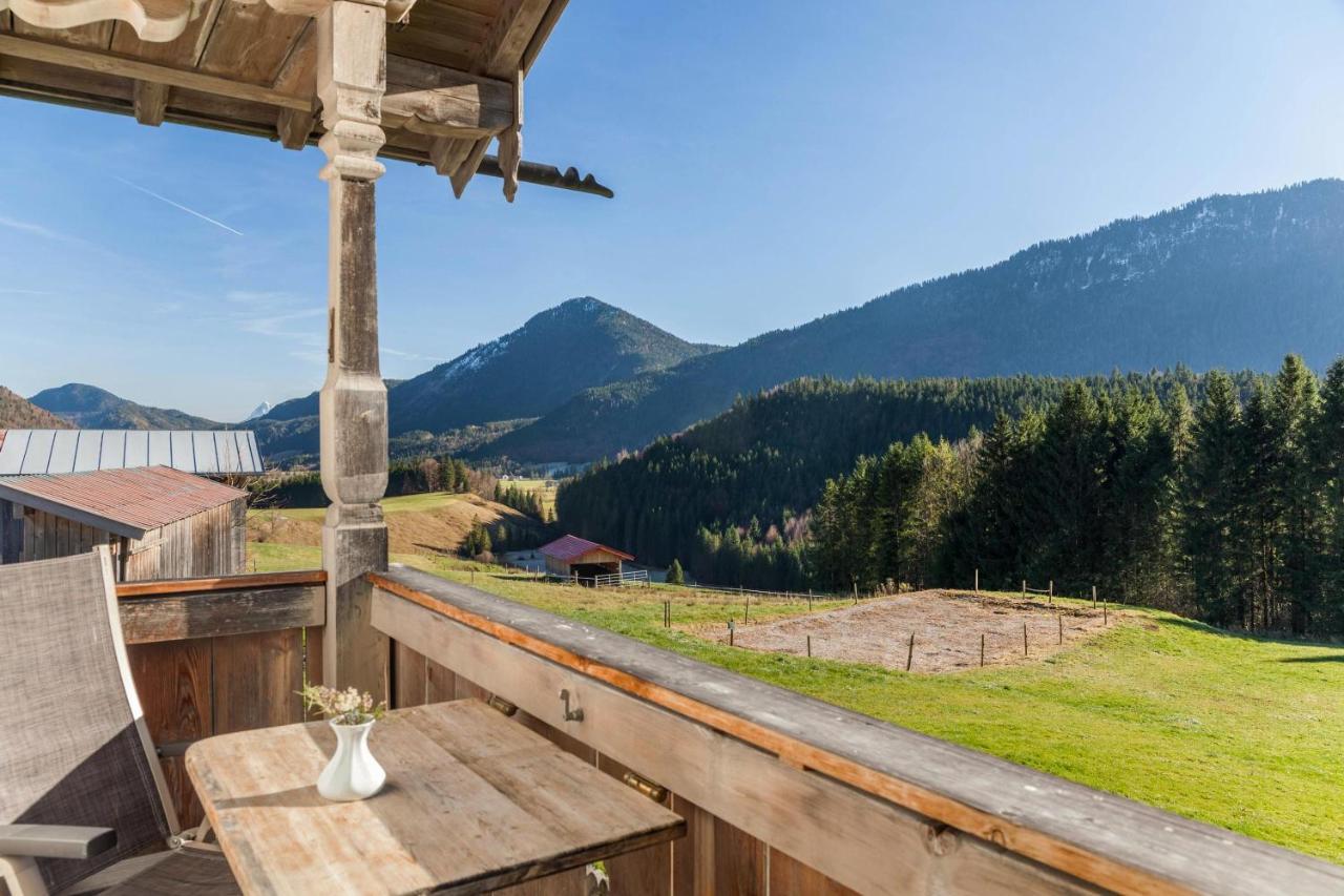 Ferienwohnung Guffertblick ヤヘナウ エクステリア 写真